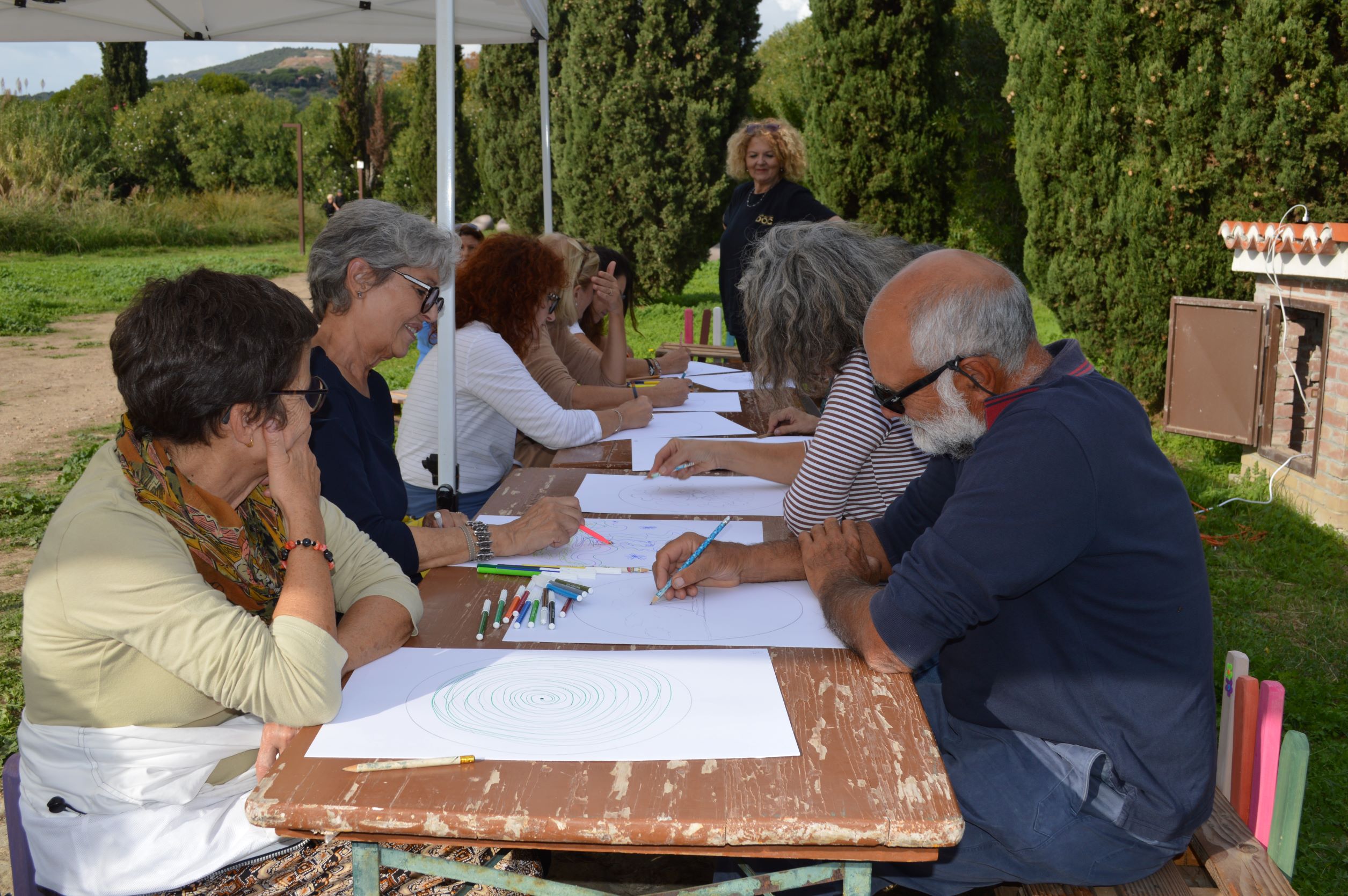 disegnare nel silenzio immersi nella natura