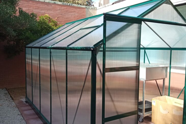 La serra degli orti didattici