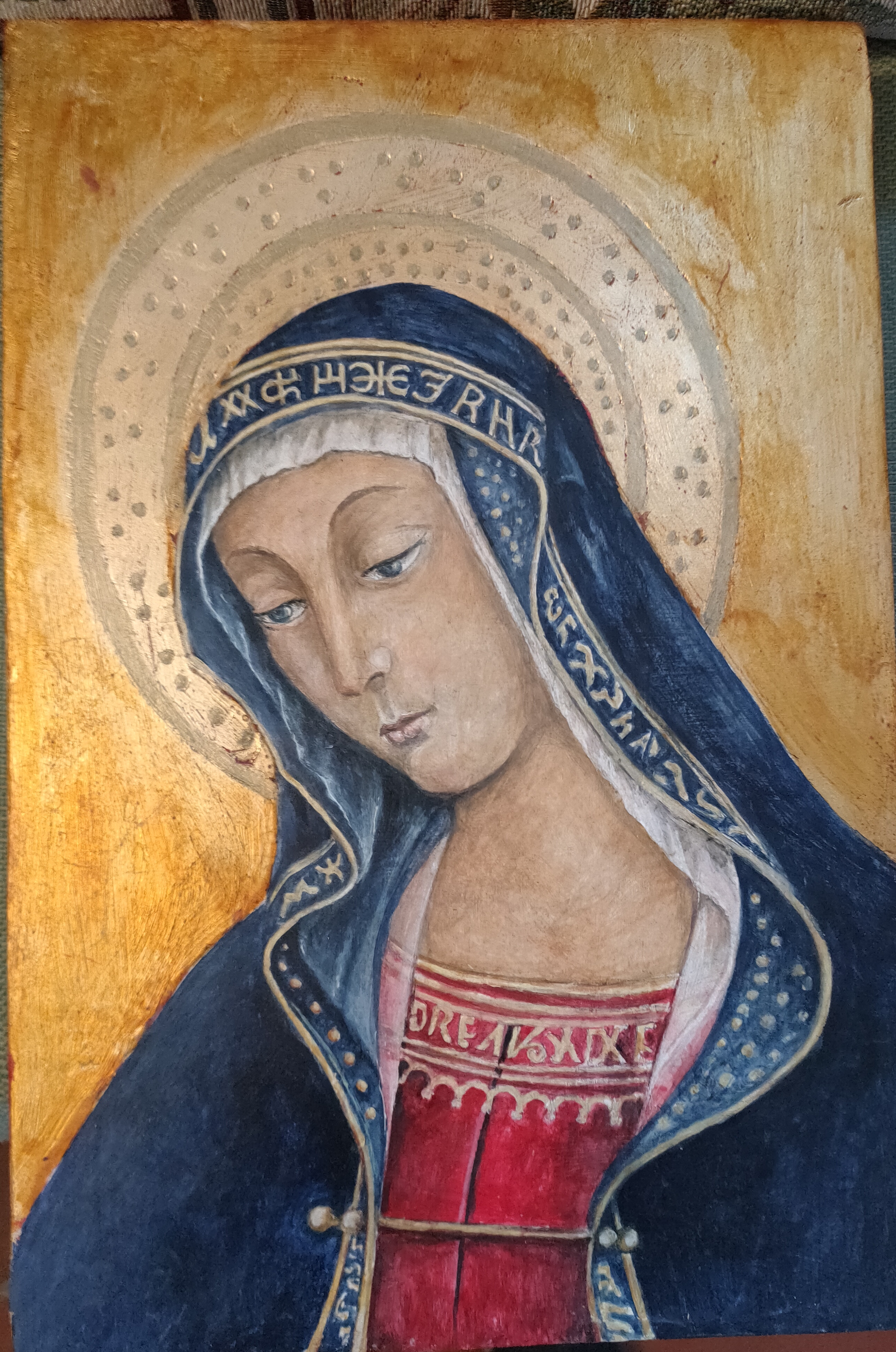Mdonna ispirazione Pinturicchio