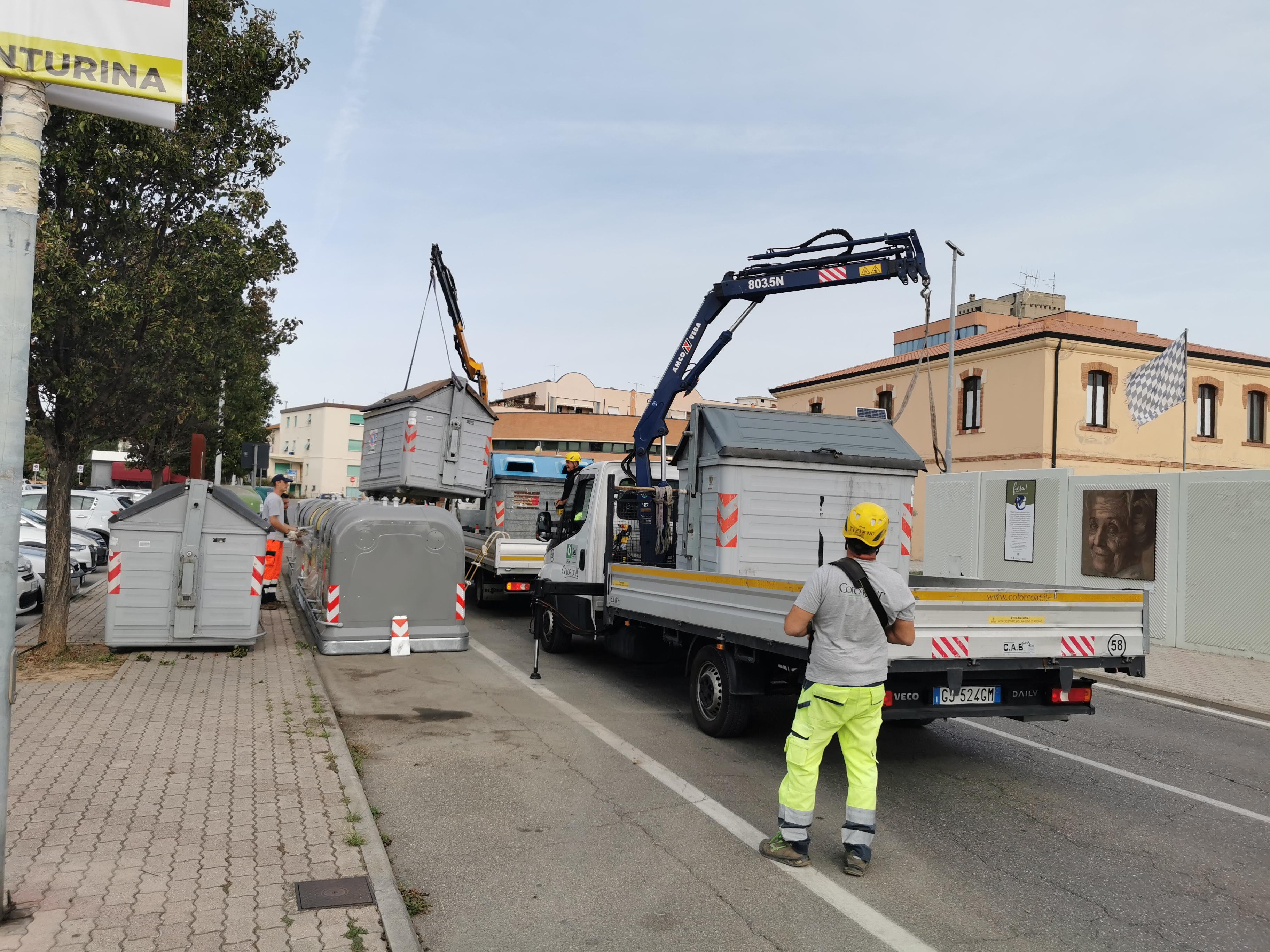 Sostituzione cassonetti 