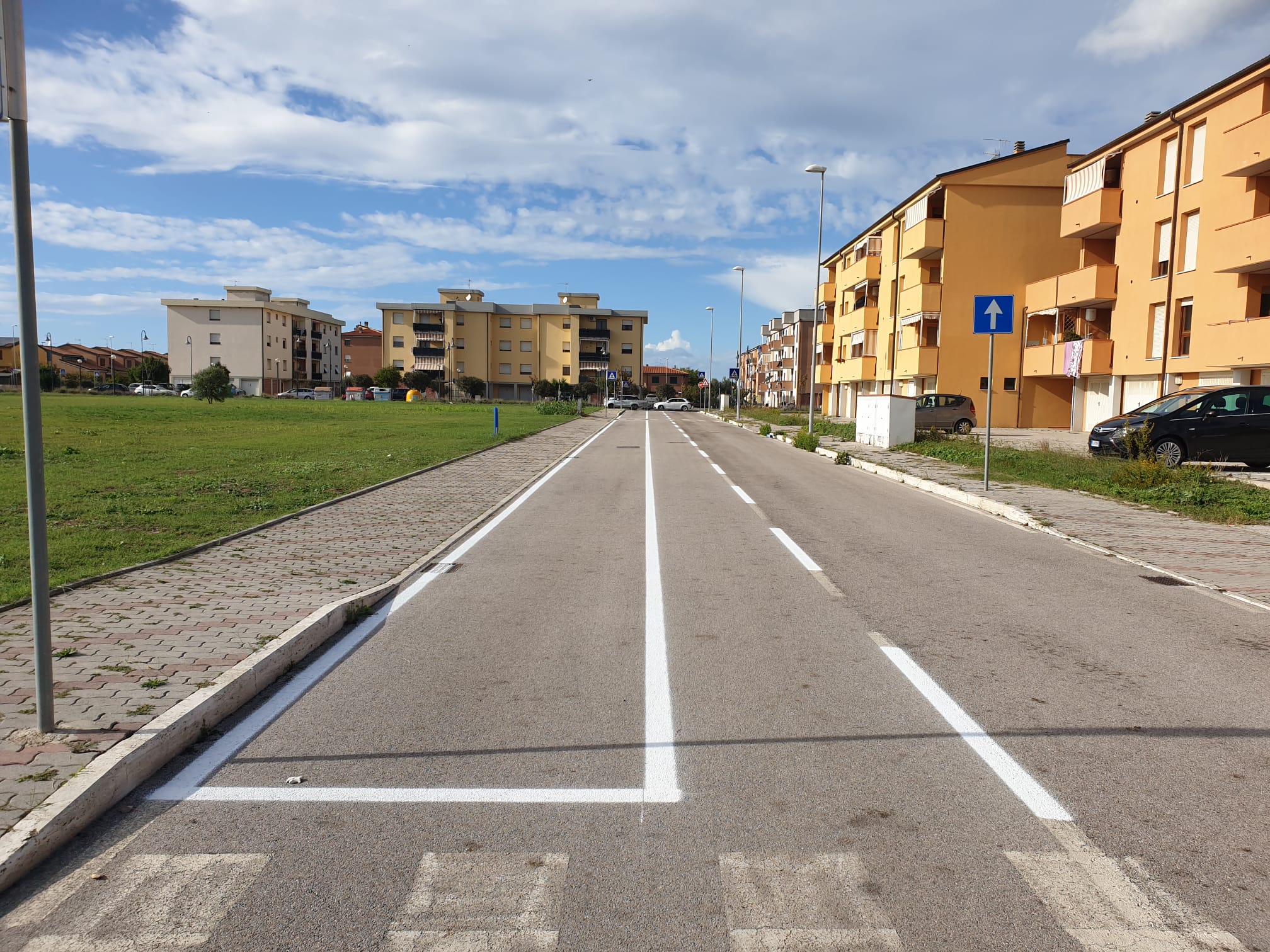 Nuovi parcheggi via Magnani