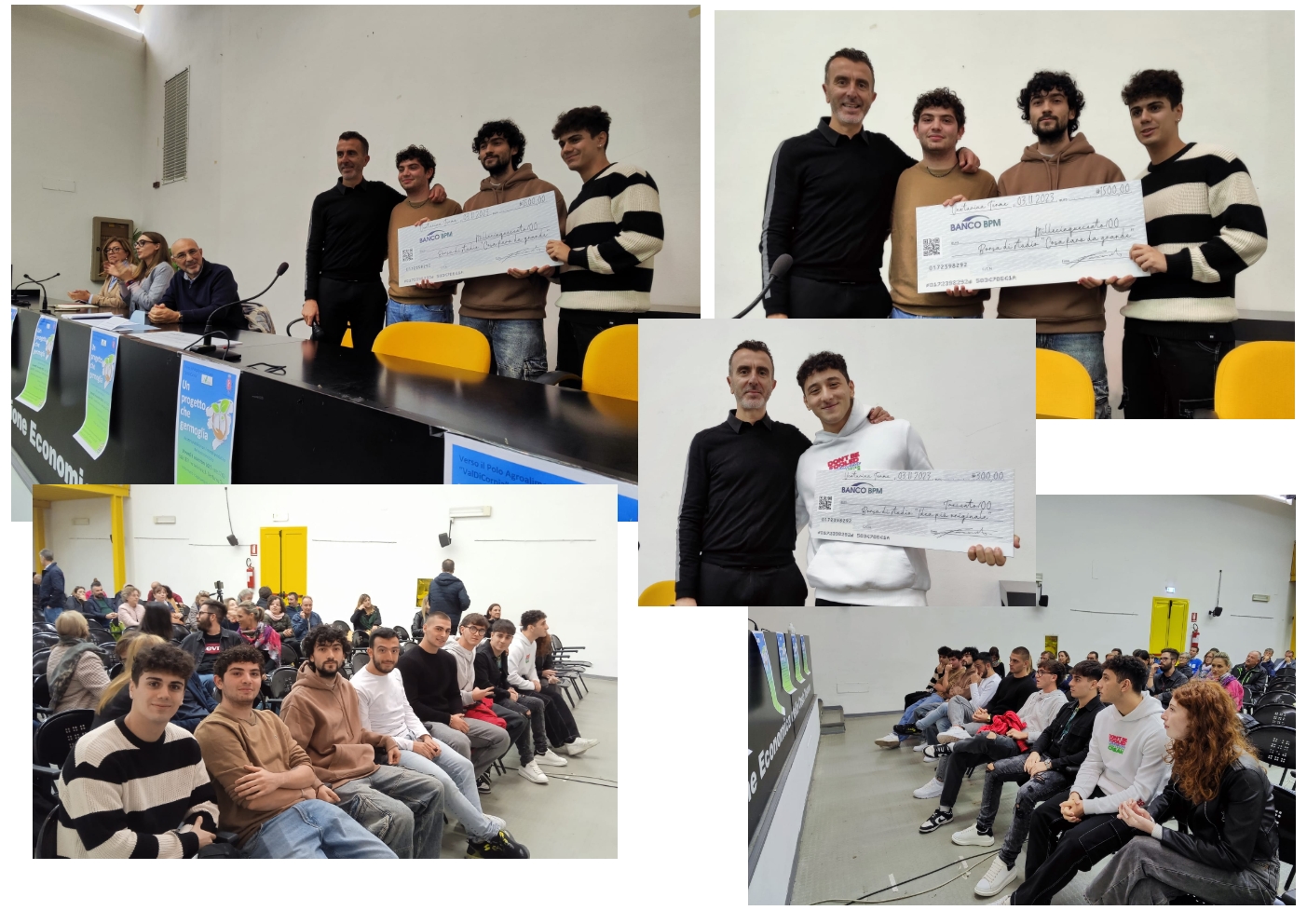 Il momento delle premiazioni