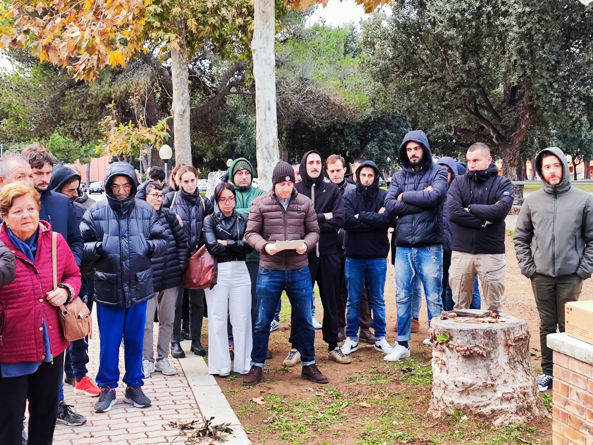 Cerimonia Installazione Dae gli amici di Nicolo