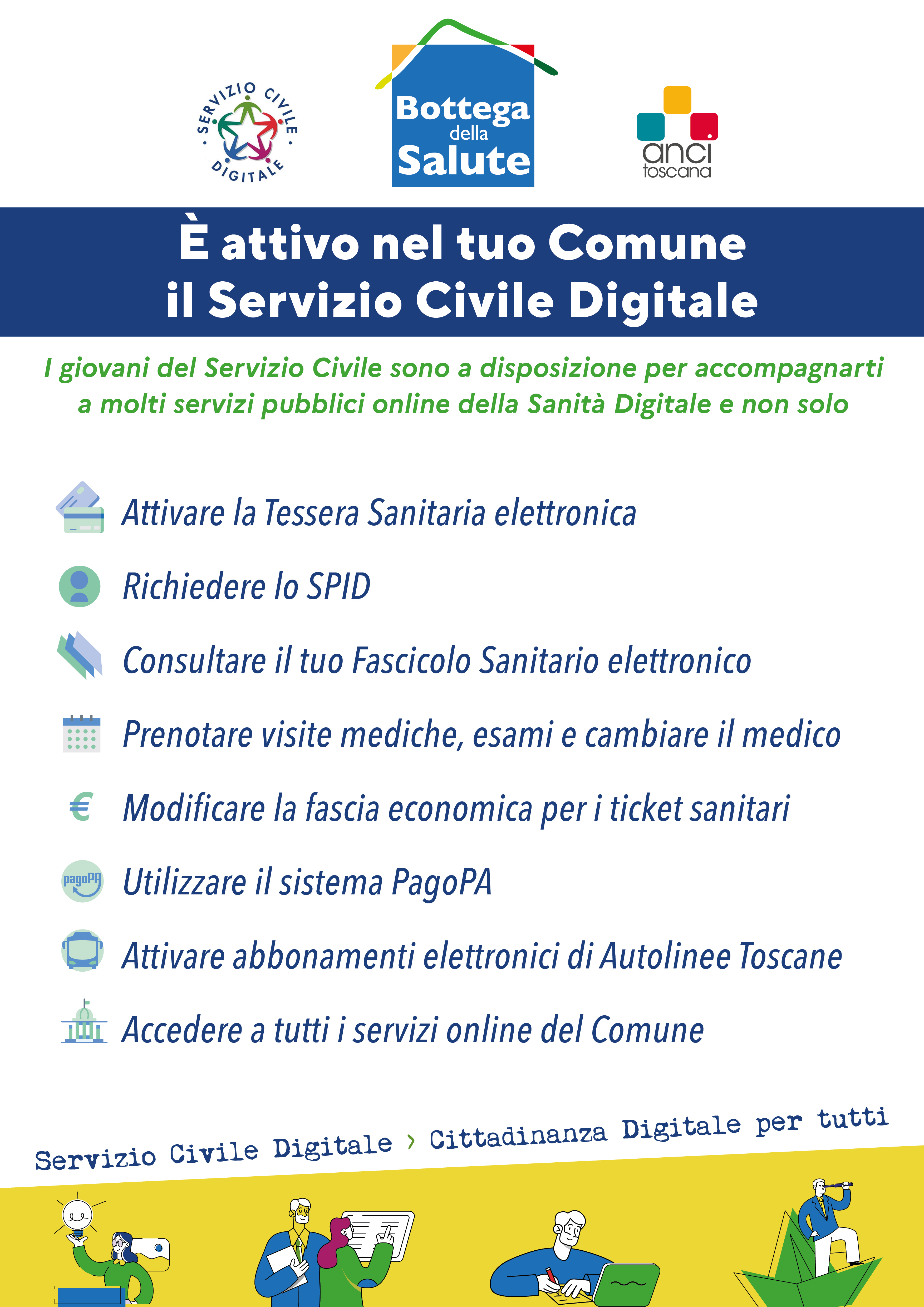 volantino servizio civile