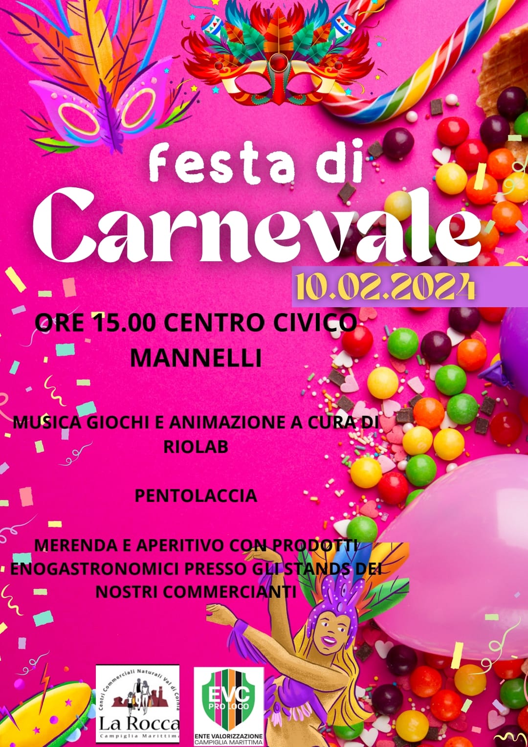 Volantino carnevale EVC