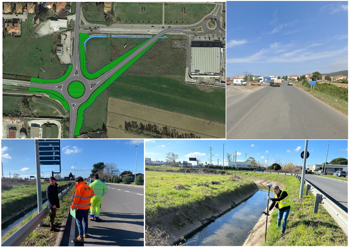 grafica rotonda e sopralluogo