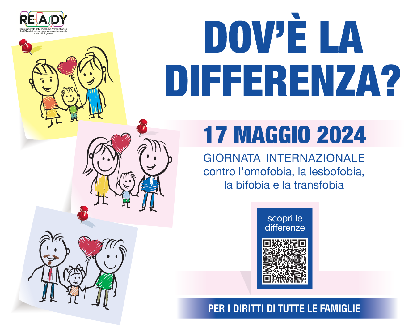 17 maggio: giornata mondiale contro l\'omolesbobitransfobia