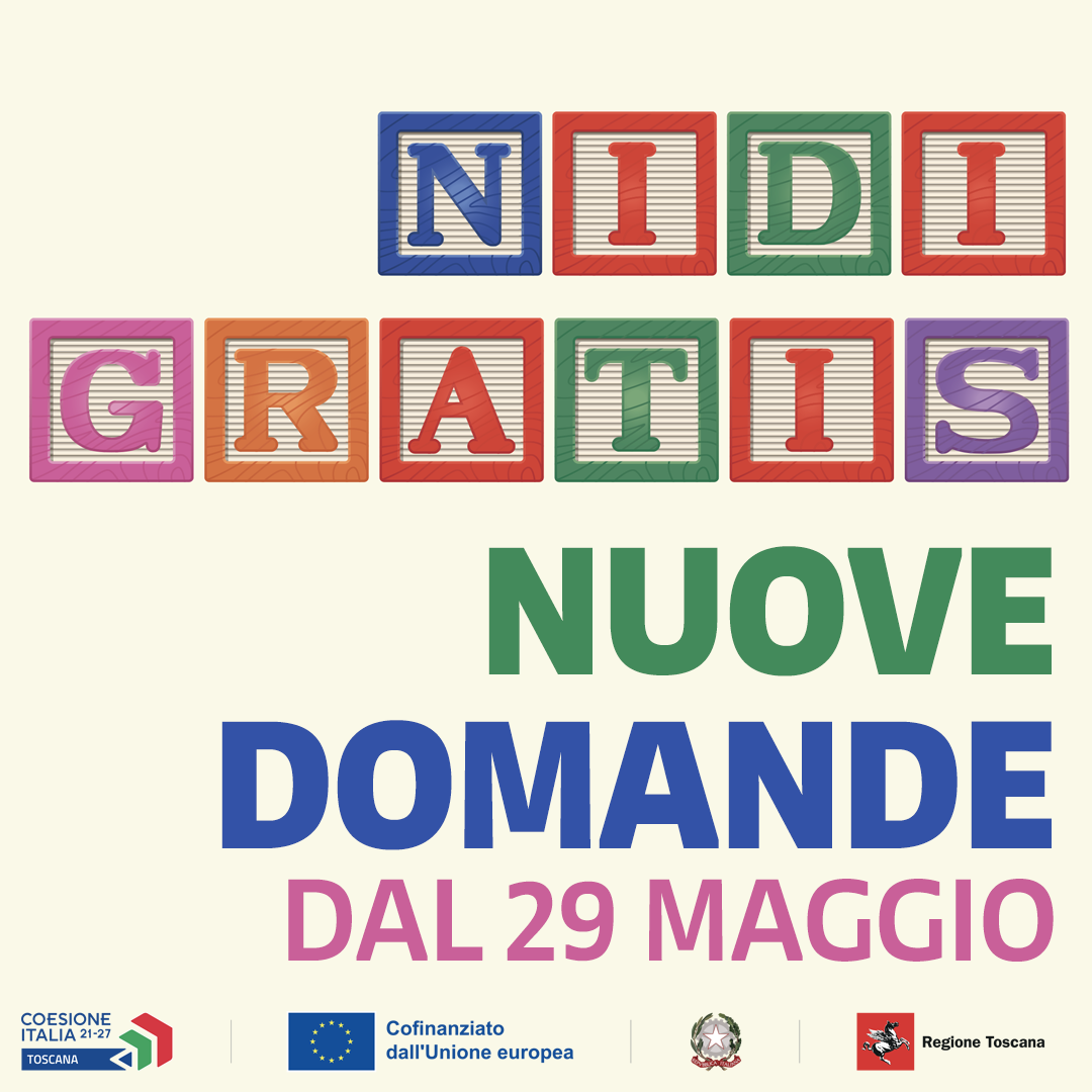 Nidi gratis: dal 29 maggio le famiglie possono presentare le domande 