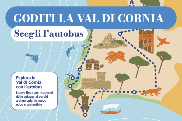 In bus alla scoperta della Val di Cornia e per il mare