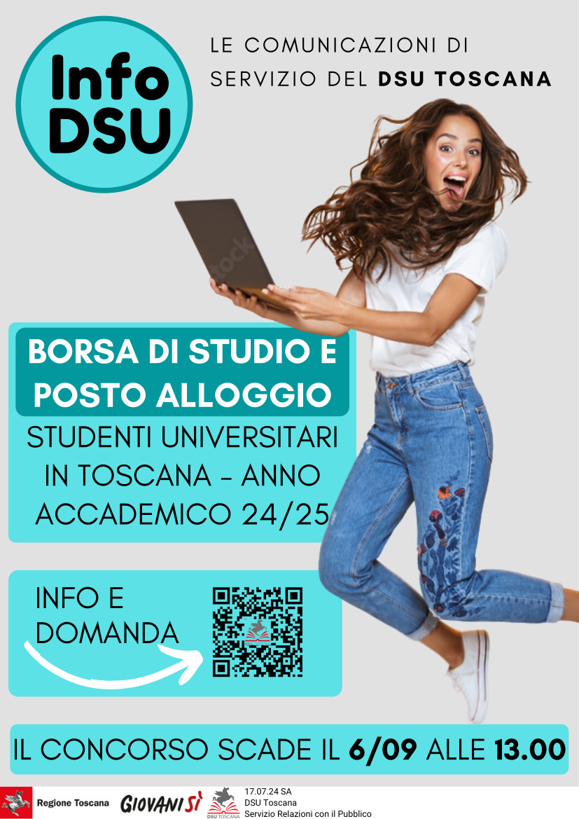 Bando borse di studio e posti alloggio Giovanis� - scadenza 06/09