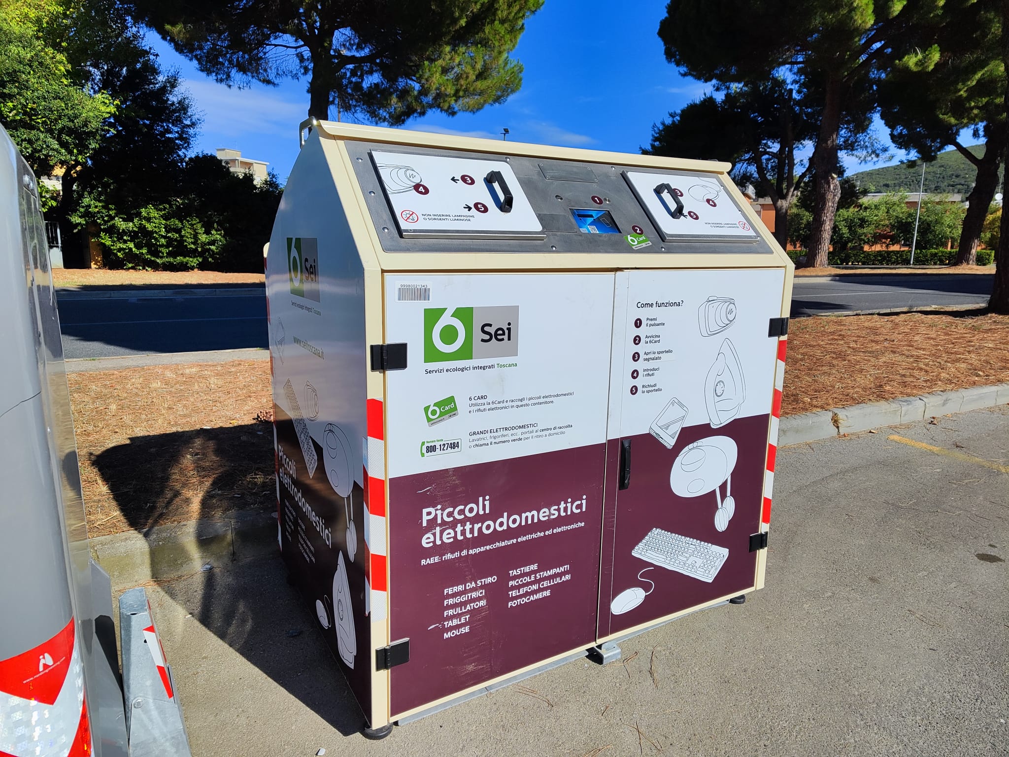 Cresce la raccolta differenziata:  arrivano i contenitori per i rifiuti elettrici ed elettronici