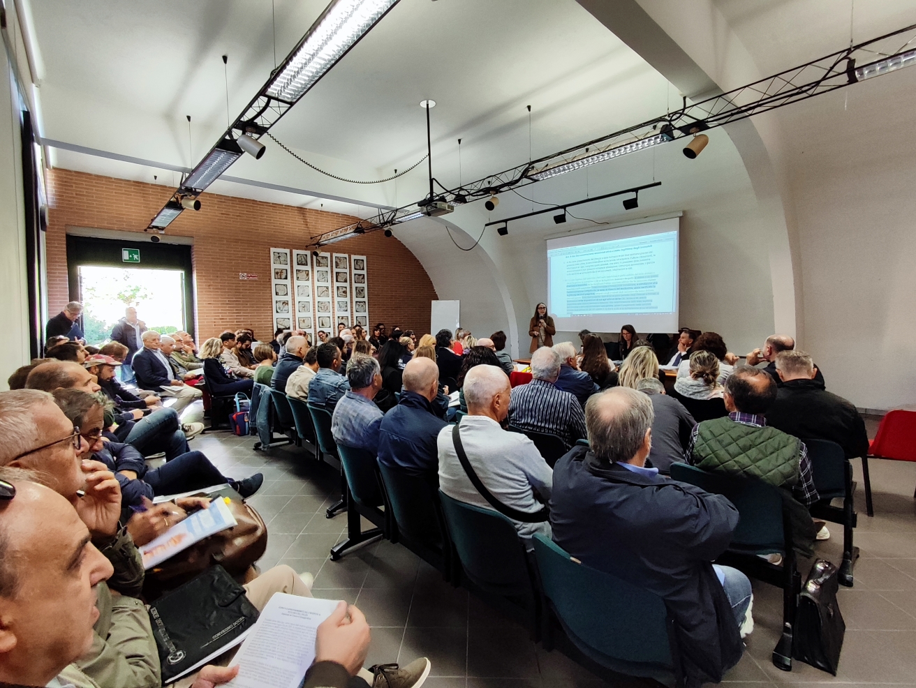 La platea dei partecipanti