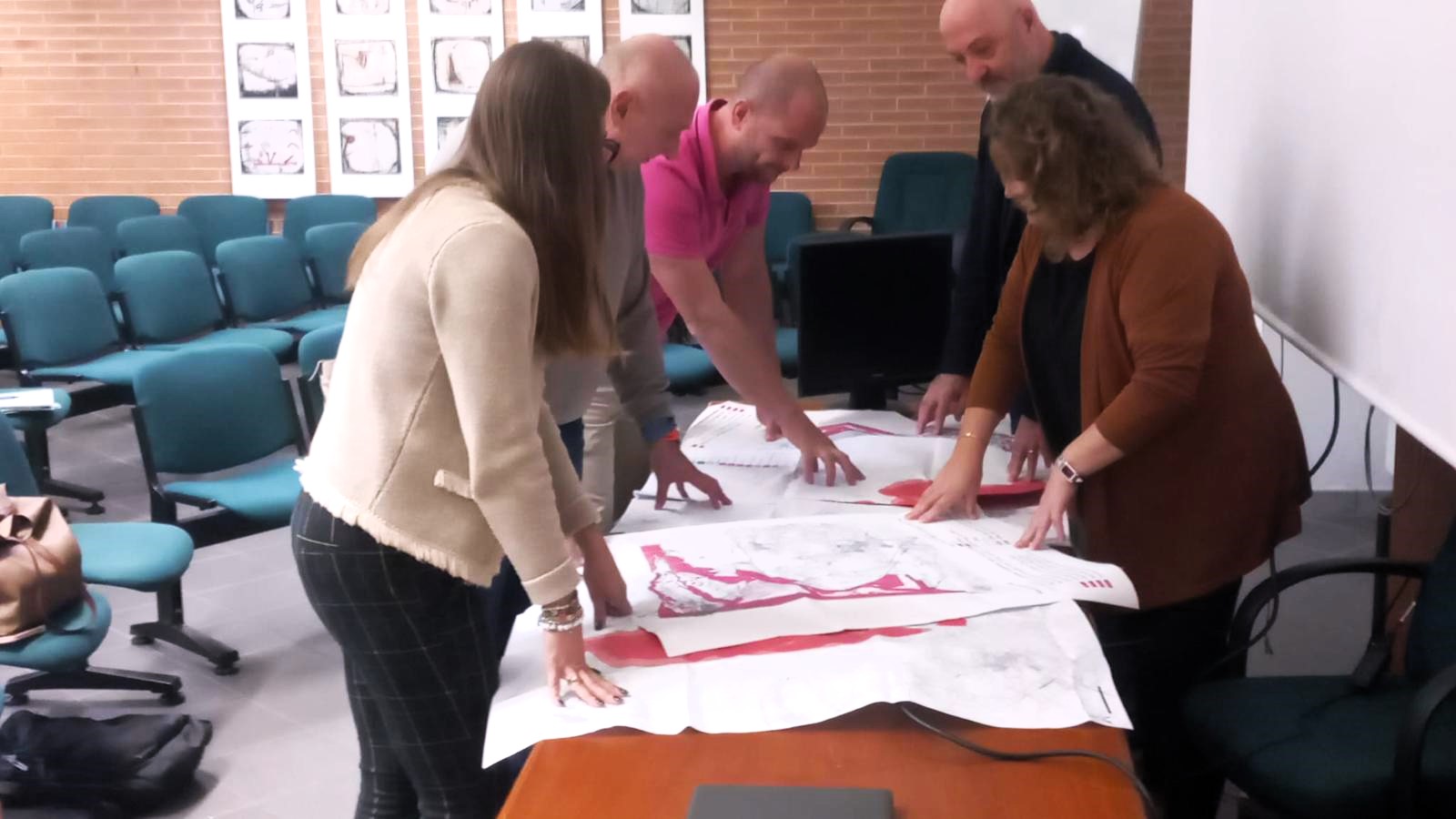 I sindaci al lavoro sulle carte del territorio