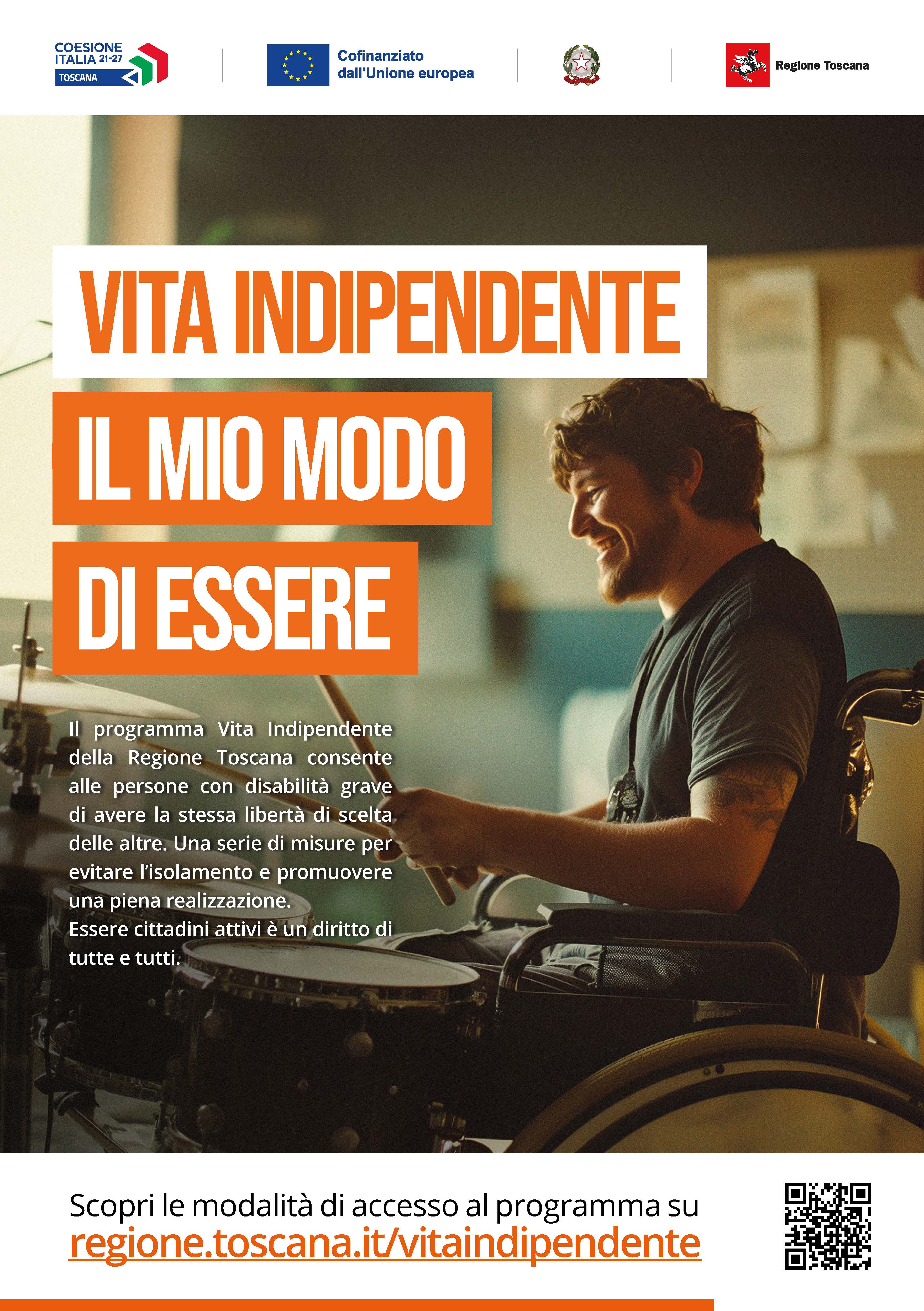 Vita indipendente: un bando della Regione per persone con gravi disabilit
