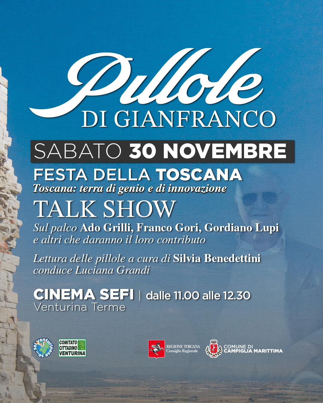 30 Novembre: per la festa della Toscana presentazione di \