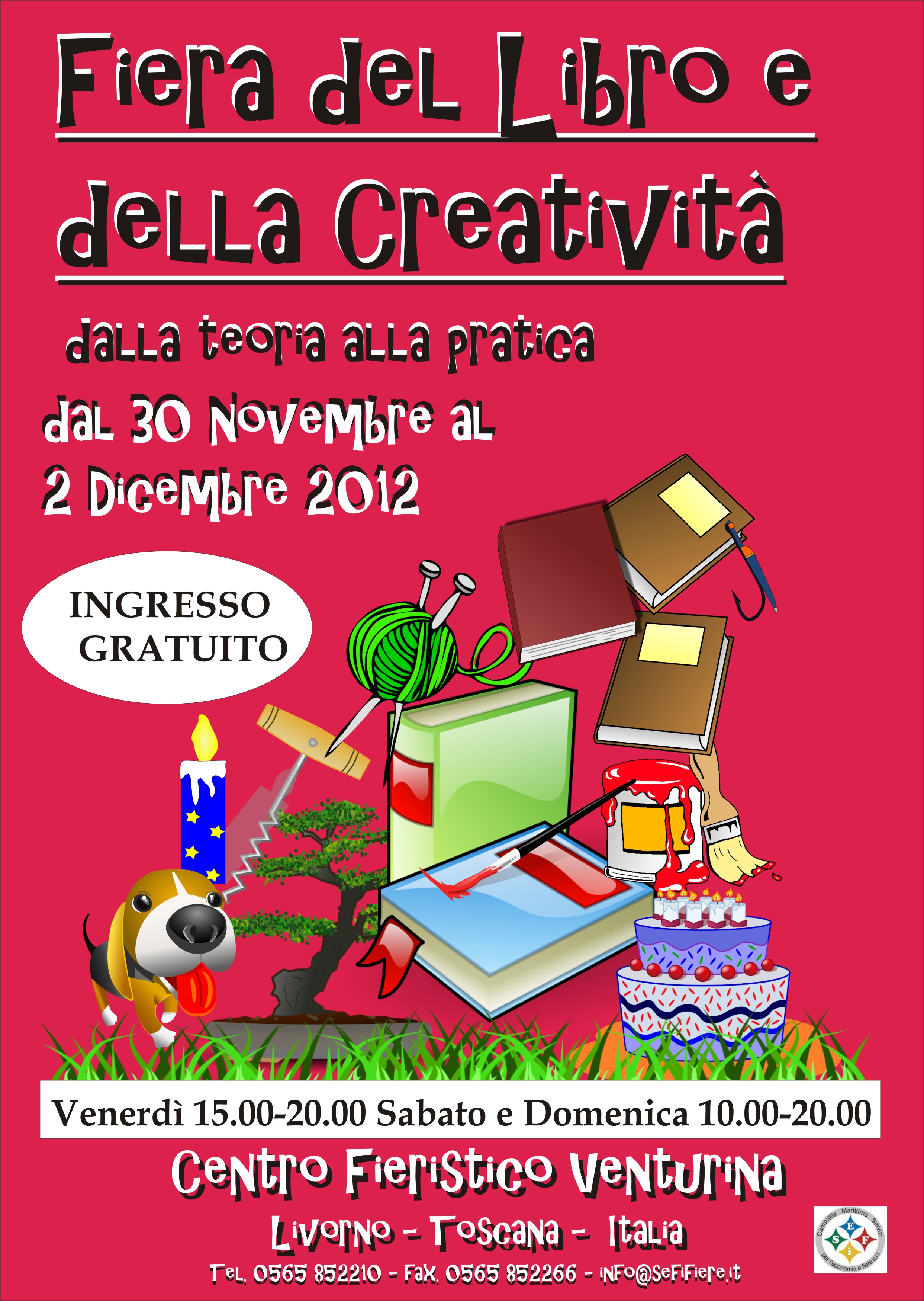 Fiera del Libro e della Creativit&agrave;  a Venturina