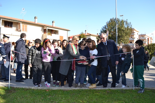Inaugurata l\'area del mausoleo romano