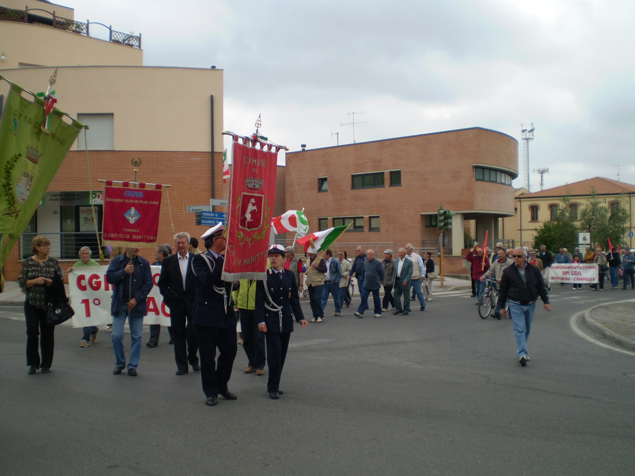 La celebrazione del 1&deg; maggio a Venturina