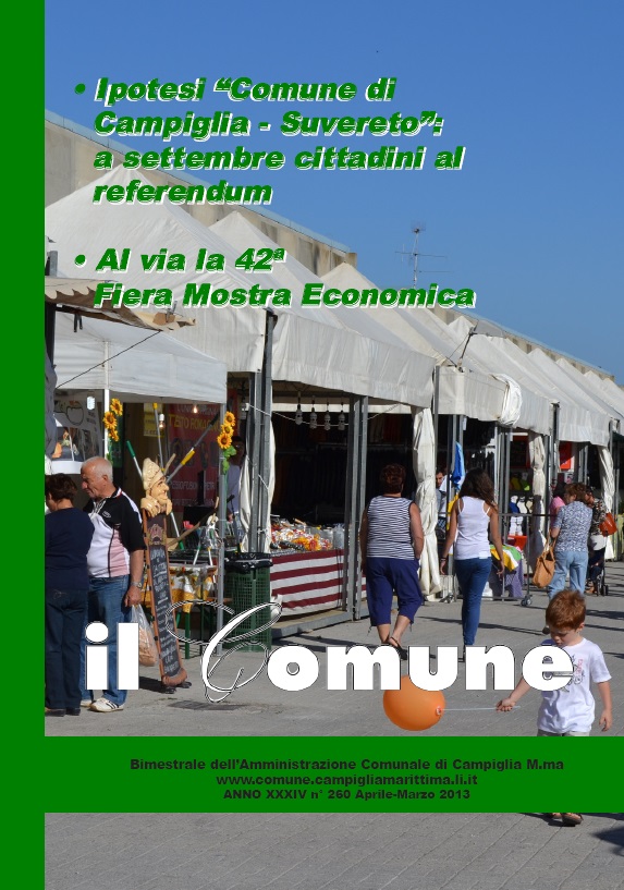 In stampa il periodico "Il Comune" n. 261