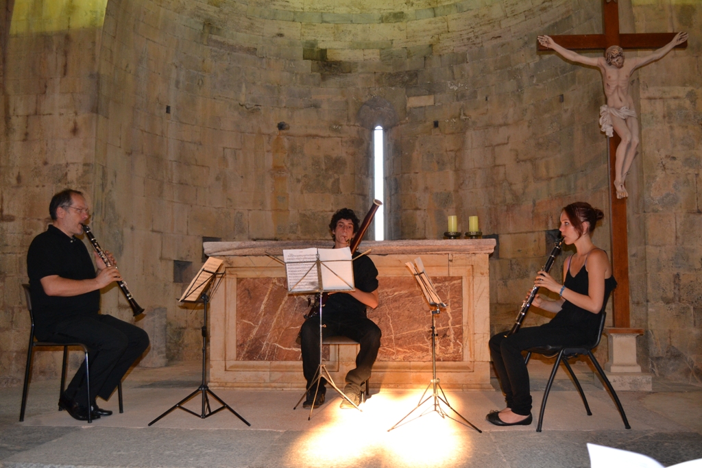 Un pubblico caloroso e numeroso ha applaudito il trio Riccucci alla Pieve