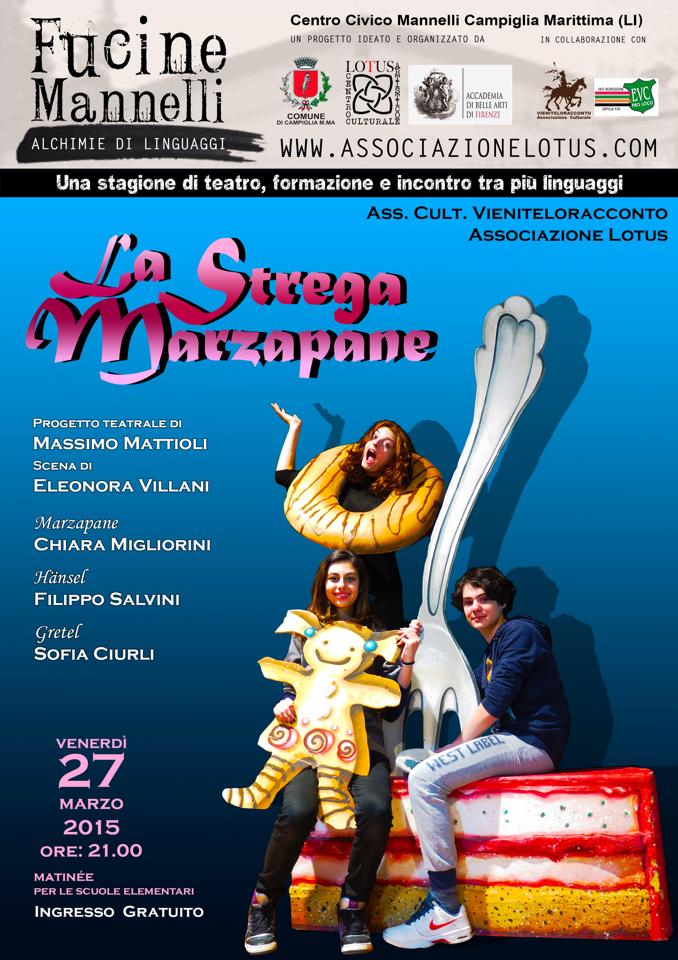 Questa sera la Strega Marzapane debutta al Mannelli