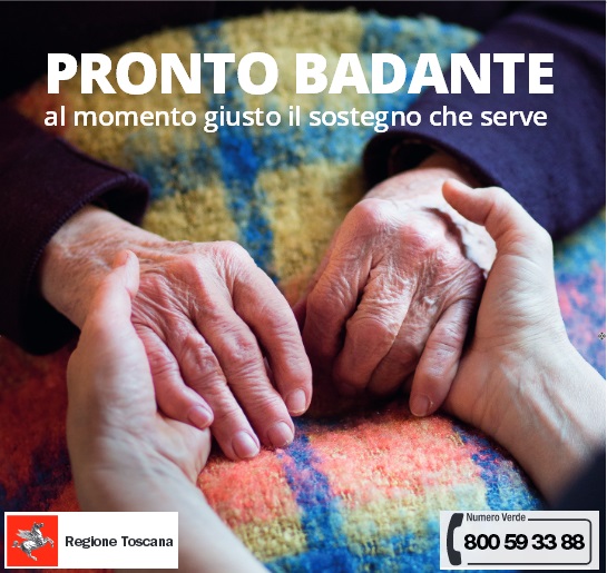 Pronto badante: il servizio della Regione Toscana che va in aiuto agli anziani fragili