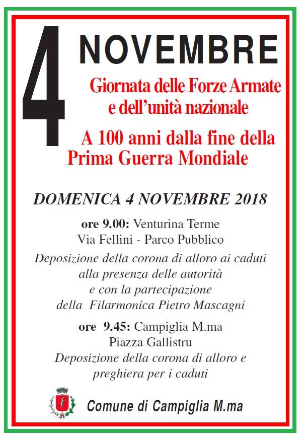 Celebrazioni del 4 novembre