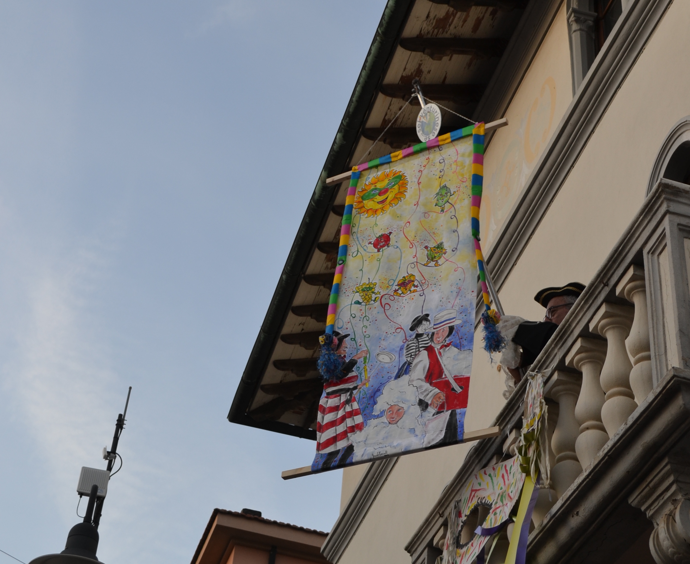 Il palio del 2018 dipinto da Daniele Toncelli